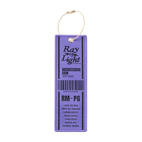 【大阪限定】RAY OF LIGHT ラゲッジタグキーホルダー