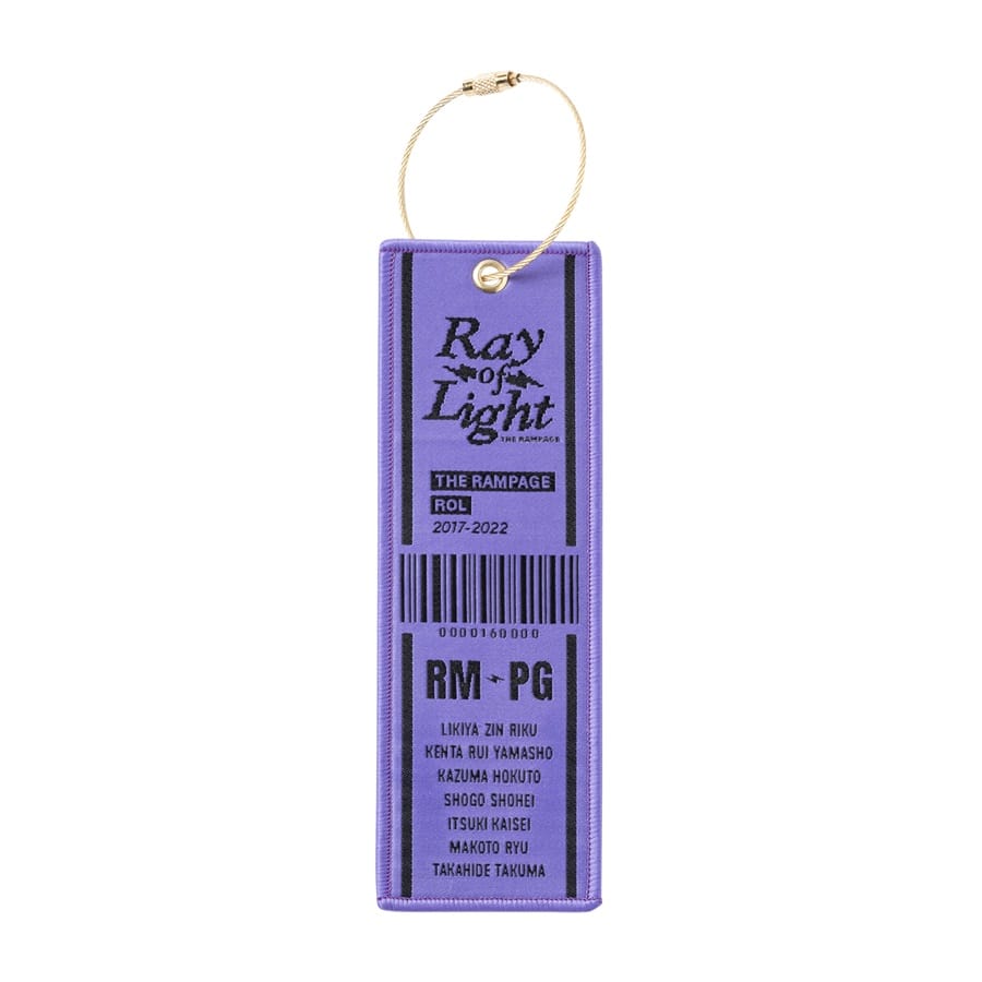 【大阪限定】RAY OF LIGHT ラゲッジタグキーホルダー 詳細画像 PURPLE 1