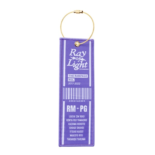 【11/12･13大阪限定】RAY OF LIGHT ラゲッジタグキーホルダー