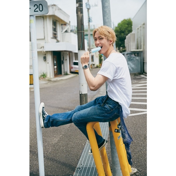 藤原樹 ファースト写真集「MYSTERIOUS」/EXILE TRIBE STATION限定カバー版 詳細画像