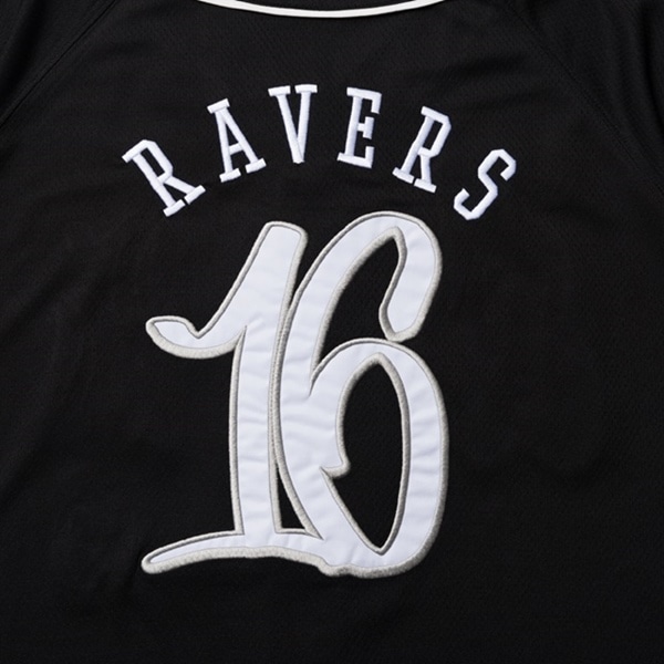 神谷健太 produce RAVERS baseballシャツ 詳細画像