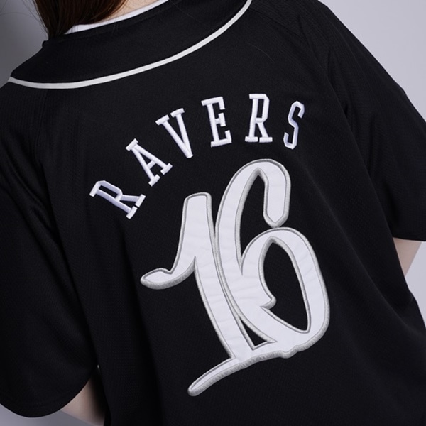 神谷健太 produce RAVERS baseballシャツ 詳細画像