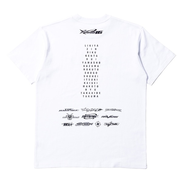 16 ツアーTシャツ/WHITE 詳細画像