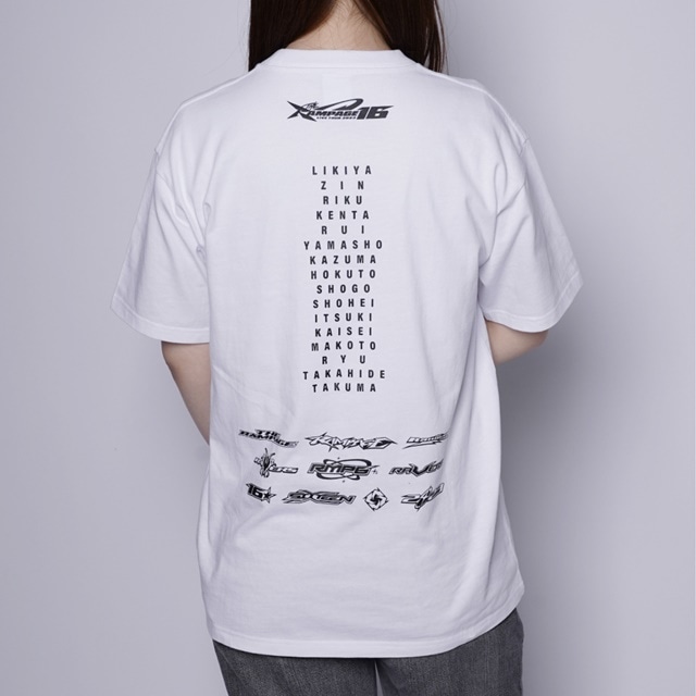 16 ツアーTシャツ/WHITE 詳細画像
