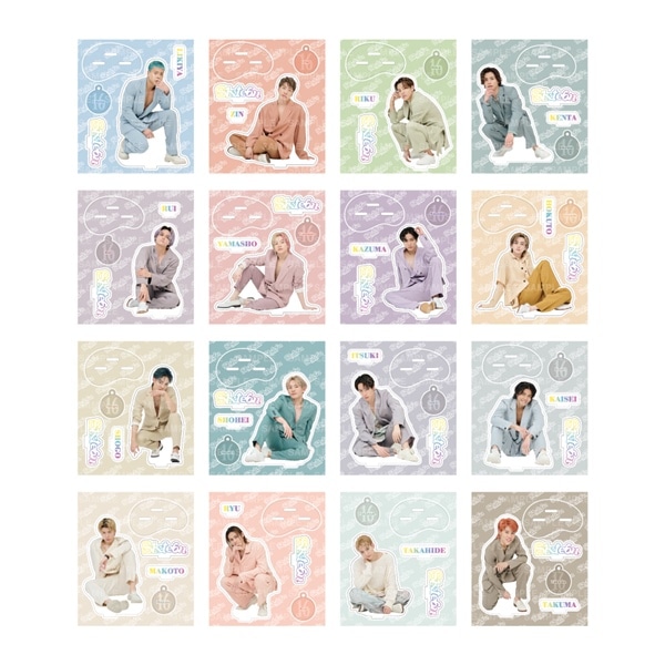 16 アクリルスタンド/全16種 詳細画像