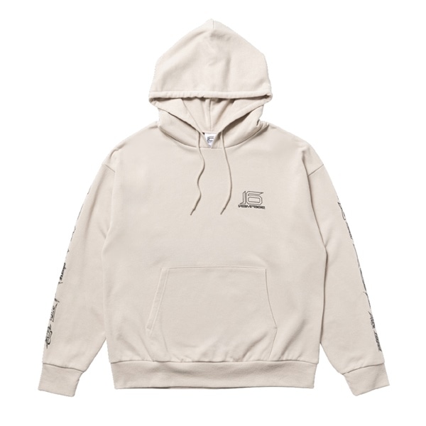 16 NEXT ROUND パーカー/BEIGE