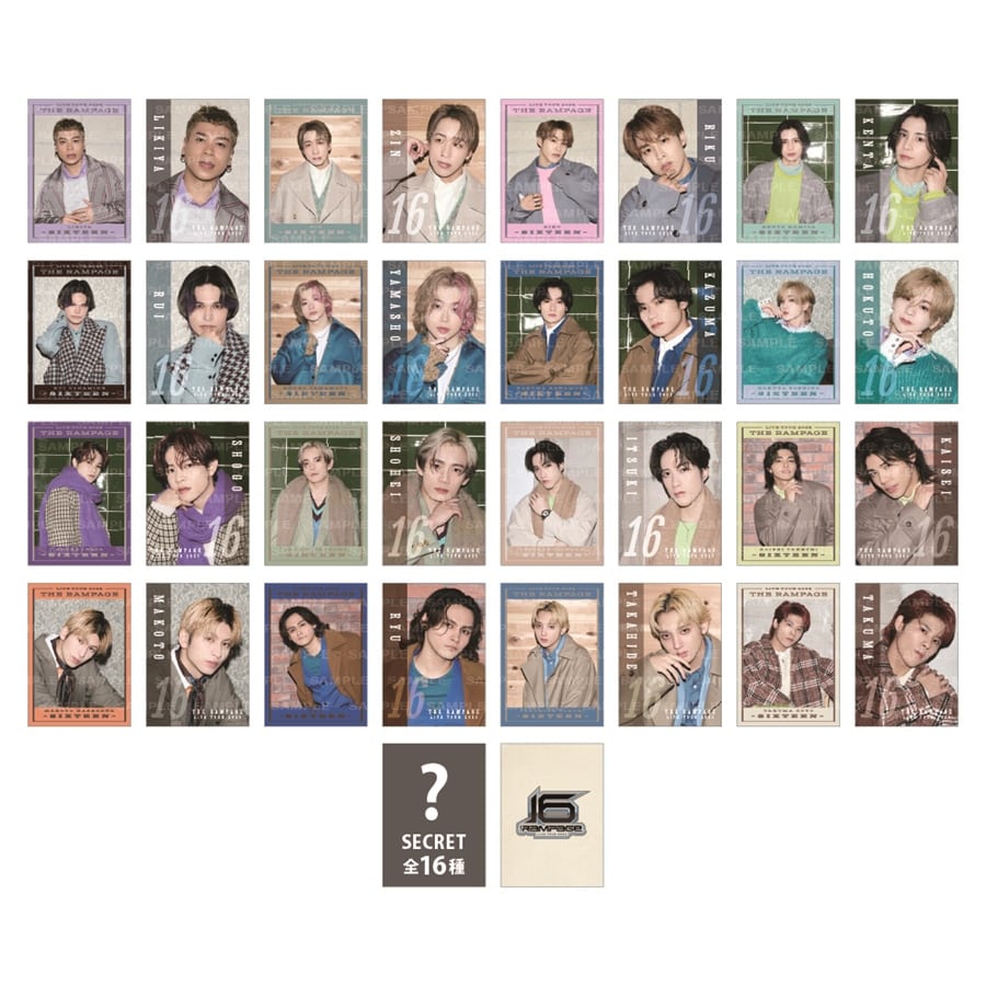 EXILE TRIBE STATION ONLINE STORE｜16 NEXT ROUND フォトカード/全48種