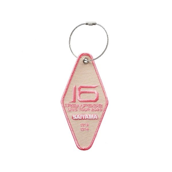 【埼玉限定】16 NEXT ROUND ワッペンキーホルダー