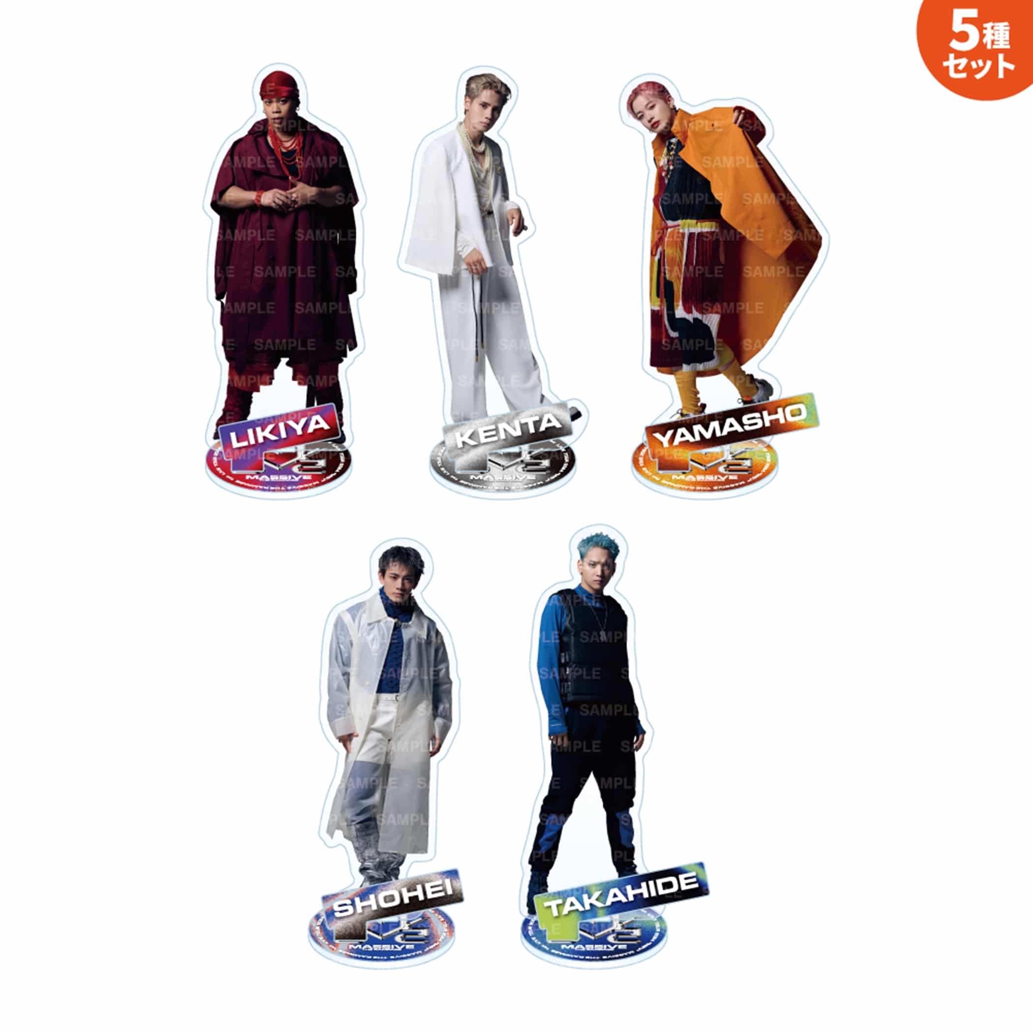 羽生結弦展 アクリルスタンド 全5種セット 羽生結弦展 アクリルスタンド 全5種 全種セット コンプリート 公式