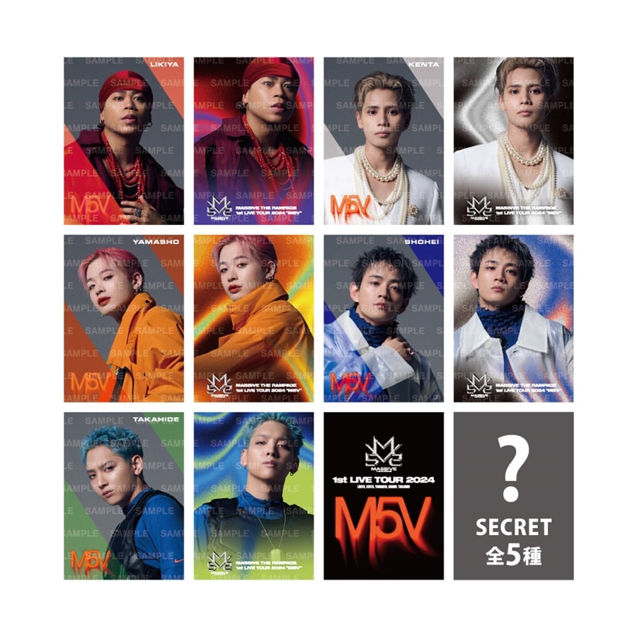 EXILE TRIBE STATION ONLINE STORE｜M5V フォトカード/全10種＋ 
