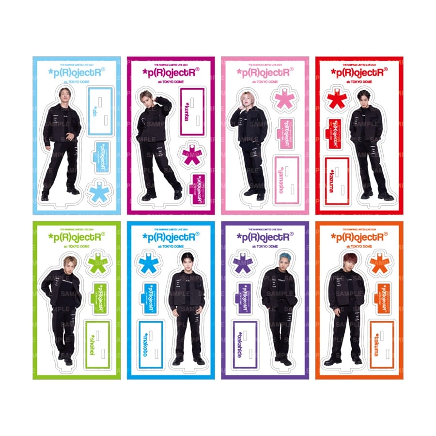 RAMPAGE アクリルスタンド ランペ 龍 24karats GOLD GENESIS アクリル