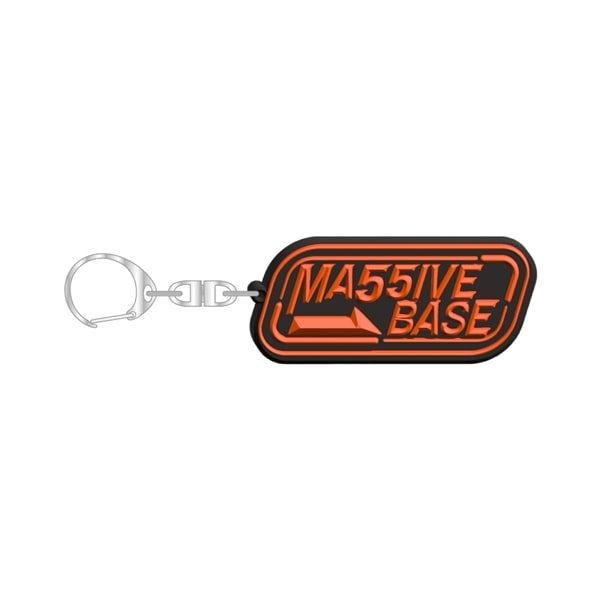 MA55IVE BASE ラバーキーホルダー