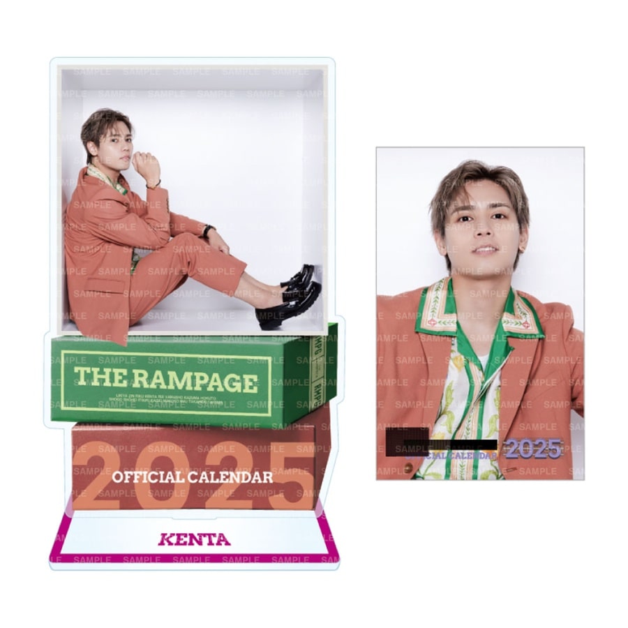 THE RAMPAGE 2025 カレンダー BIGアクリルスタンド&ステッカーセット 詳細画像 神谷健太 1