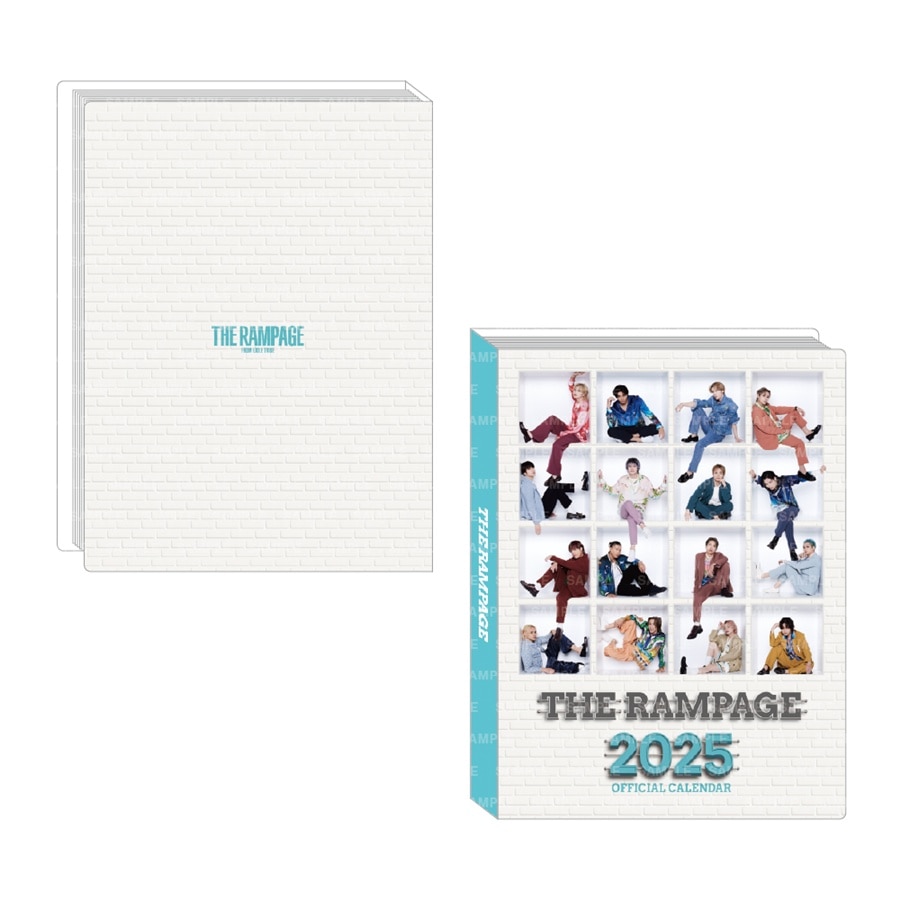THE RAMPAGE 2025 カレンダー フォトカードホルダー&フォトカード2枚セット 詳細画像 カラー共通 1