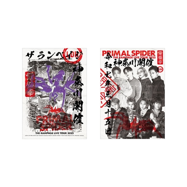 【3/15神奈川】PRIMAL SPIDER 御楽印2枚セット/B