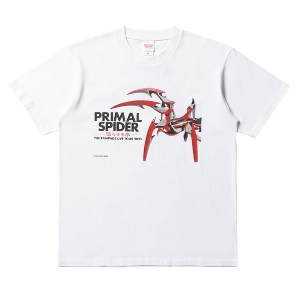 PRIMAL SPIDER ～巡らせる糸～ Tシャツ/WHITE