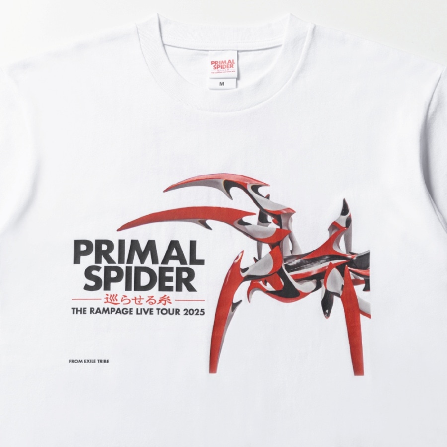PRIMAL SPIDER ～巡らせる糸～ Tシャツ/WHITE 詳細画像 カラー共通 2