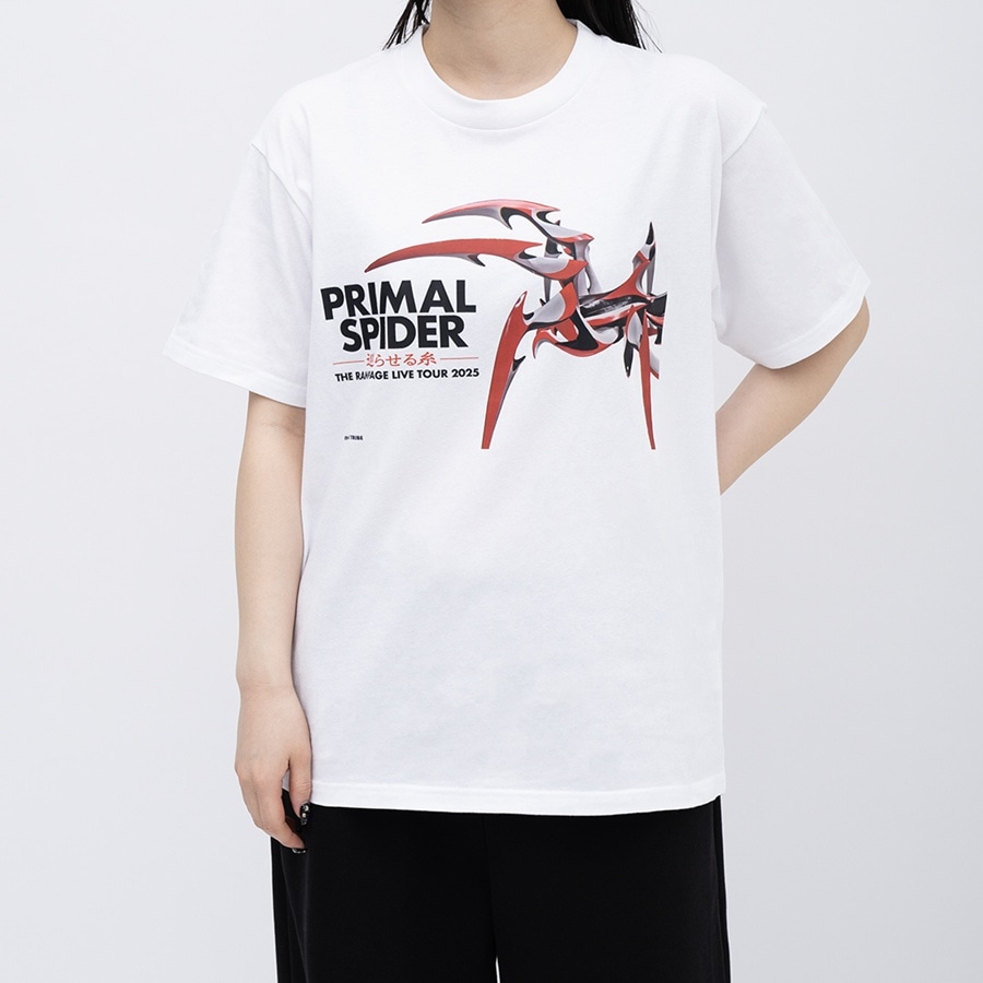 PRIMAL SPIDER ～巡らせる糸～ Tシャツ/WHITE 詳細画像 カラー共通 4
