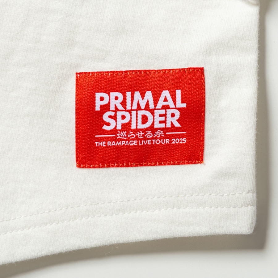 PRIMAL SPIDER ～巡らせる糸～ クロップドベースボールシャツ 詳細画像 カラー共通 3