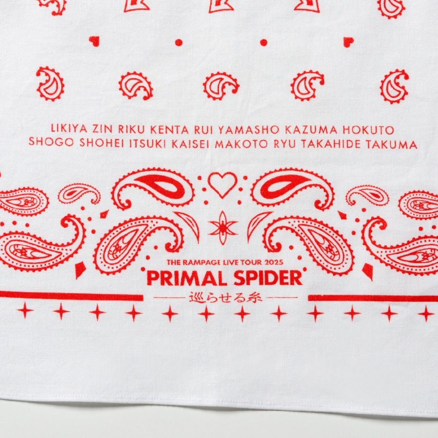 PRIMAL SPIDER ～巡らせる糸～ バンダナ 詳細画像 カラー共通 1