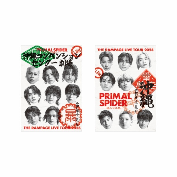 【沖縄限定】PRIMAL SPIDER ～巡らせる糸～ 御楽印2枚セット