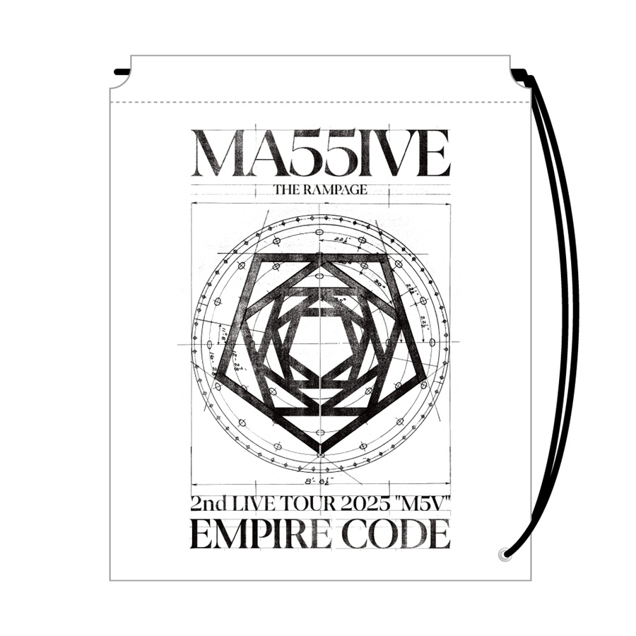 M5V ～EMPIRE CODE～ ビニールバッグ 詳細画像 WHITE 1