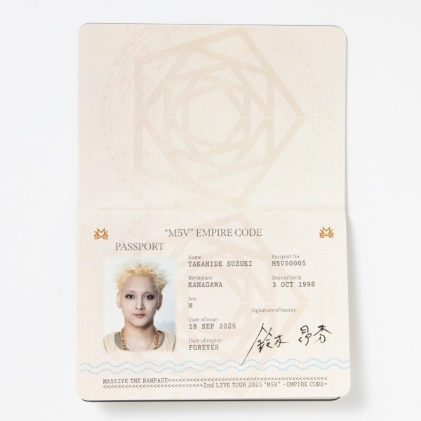 M5V ～EMPIRE CODE～ MA55IVE PASS 詳細画像