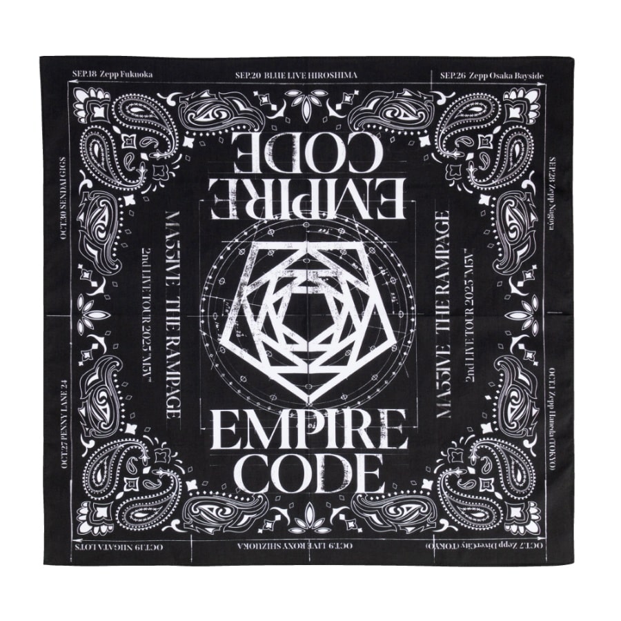 【会場限定】M5V ～EMPIRE CODE～ バンダナ 詳細画像 BLACK 1