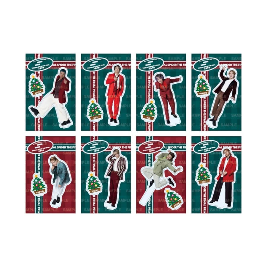 PRIMAL SPIDER THE FINAL ～大暴年会～ アクリルスタンドA/全8種 詳細画像 カラー共通 1