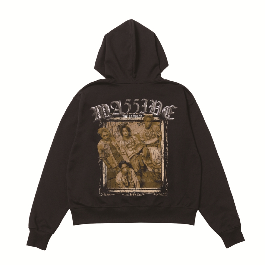 M5V ~EMPIRE CODE~ フーディー 詳細画像 BLACK 1