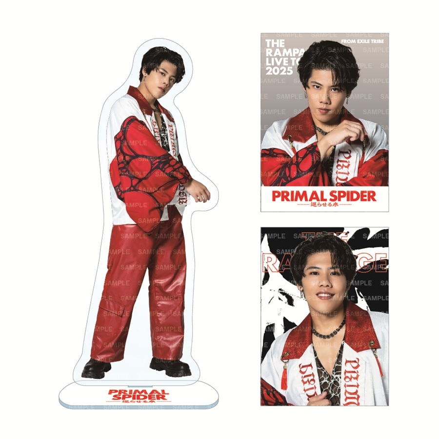 PRIMAL SPIDER ～巡らせる糸～ BIGアクリルスタンド＆フォトカード2枚セット/後藤拓磨 詳細画像 後藤拓磨 1