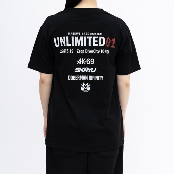 UNLIMITED 01 Tシャツ/BLACK 詳細画像