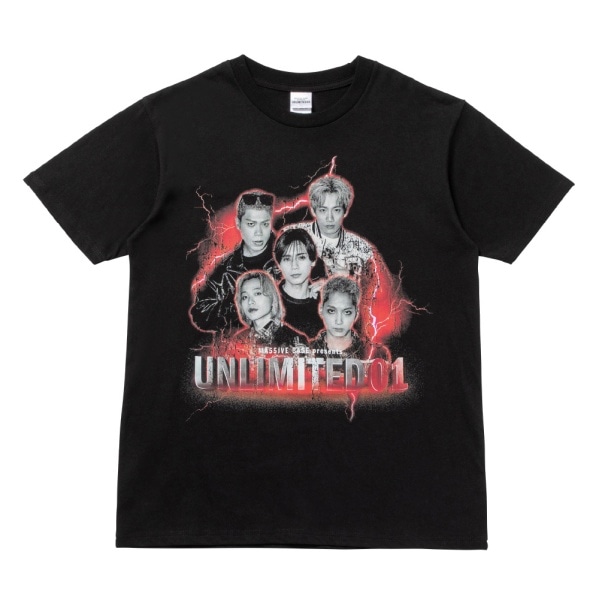 UNLIMITED 01 Tシャツ/BLACK