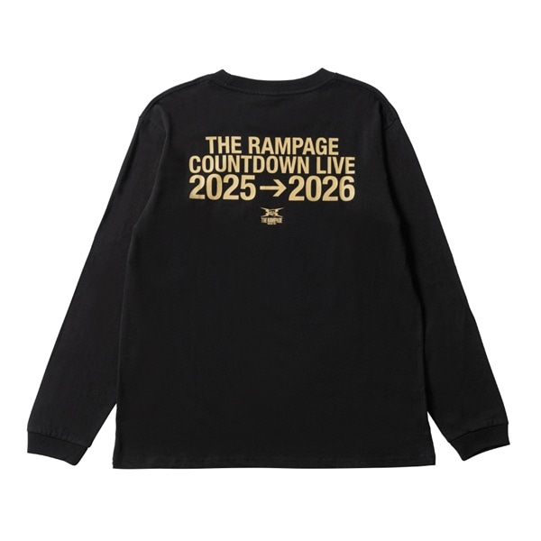 COUNTDOWN 2025→2026 ロングスリーブTシャツ/BLACK 詳細画像