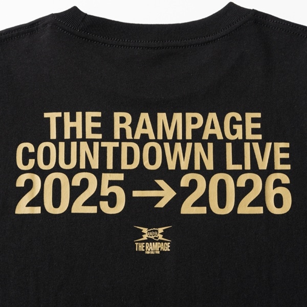 COUNTDOWN 2025→2026 ロングスリーブTシャツ/BLACK 詳細画像