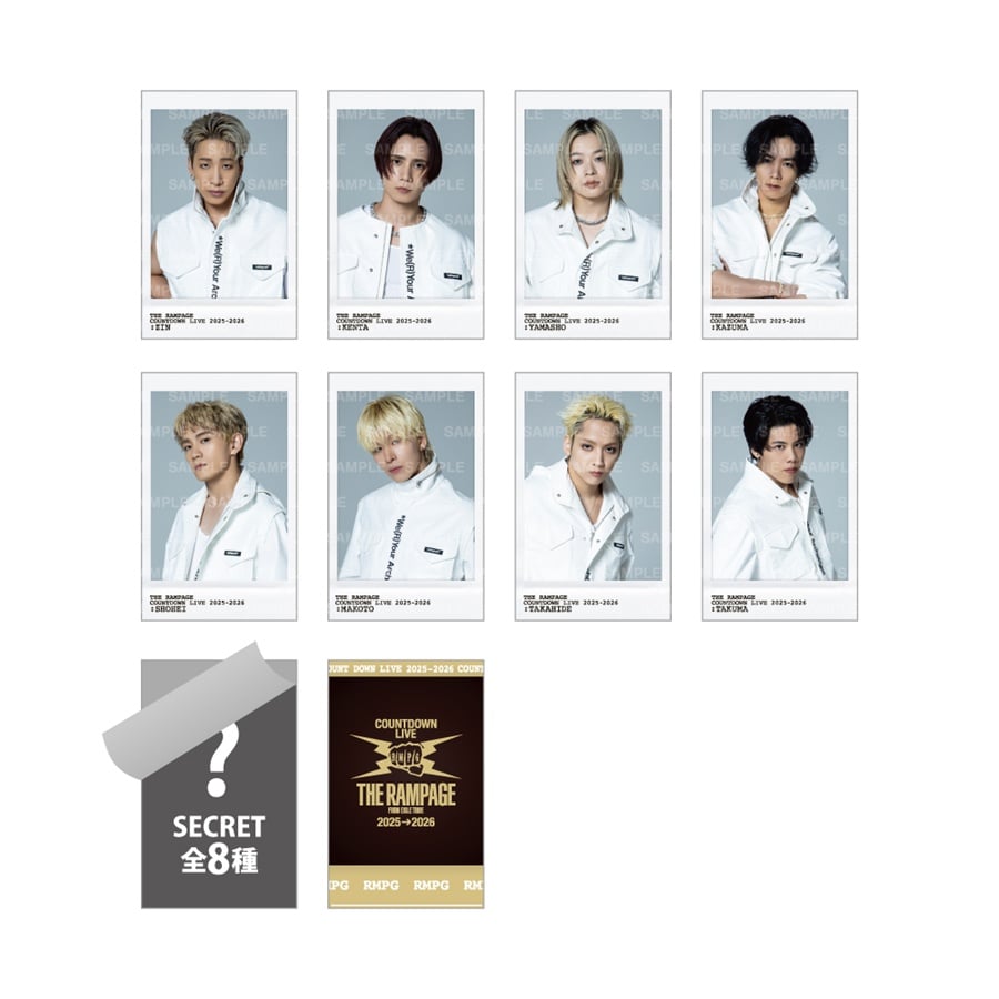 COUNTDOWN 2025→2026 ステッカーカードB/全8種＋シークレット8 種 詳細画像 OTHER 1