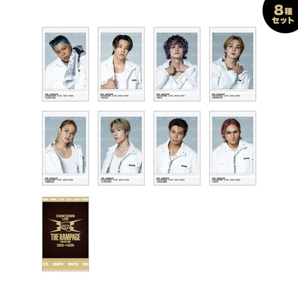 COUNTDOWN 2025→2026 ステッカーカードA/8種セット