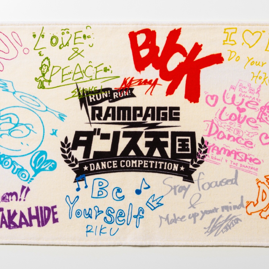 RUN RUN RAMPAGE！ ランラン・ダンス天国 スポーツタオル 詳細画像 カラー共通 2