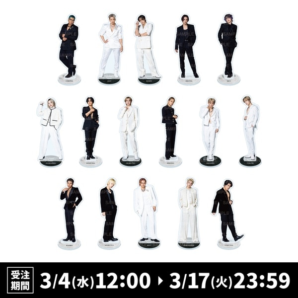 THE RAMPAGE 2026 カレンダー BIGアクリルスタンド