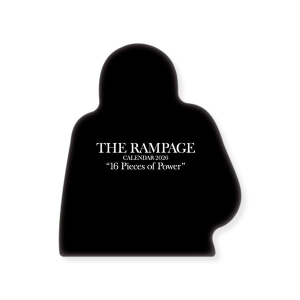 THE RAMPAGE 2026 カレンダー ダイカットクッション 詳細画像