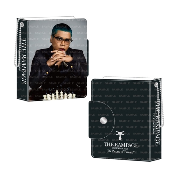 THE RAMPAGE 2026 カレンダー ミニフォトカードホルダー&フォトカードセット 詳細画像