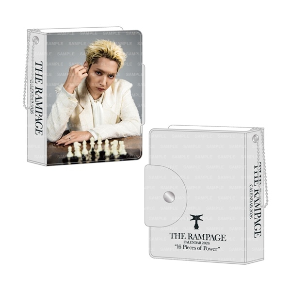 THE RAMPAGE 2026 カレンダー ミニフォトカードホルダー&フォトカードセット 詳細画像