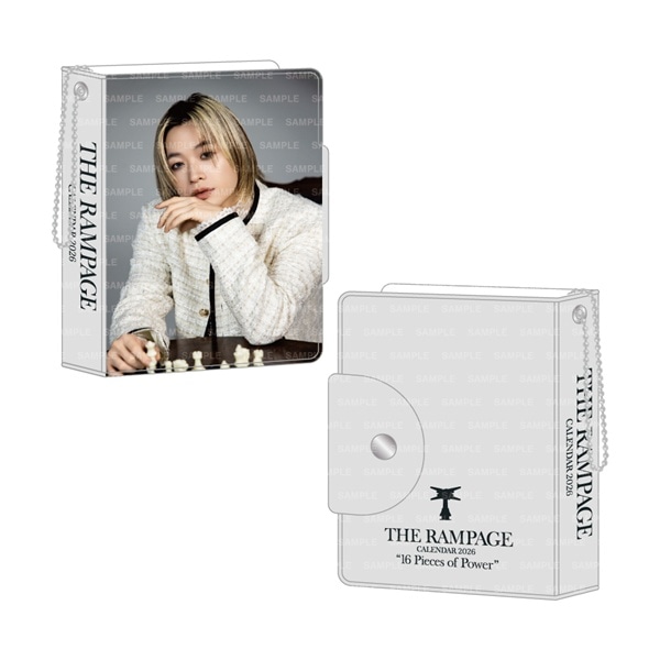THE RAMPAGE 2026 カレンダー ミニフォトカードホルダー&フォトカードセット 詳細画像