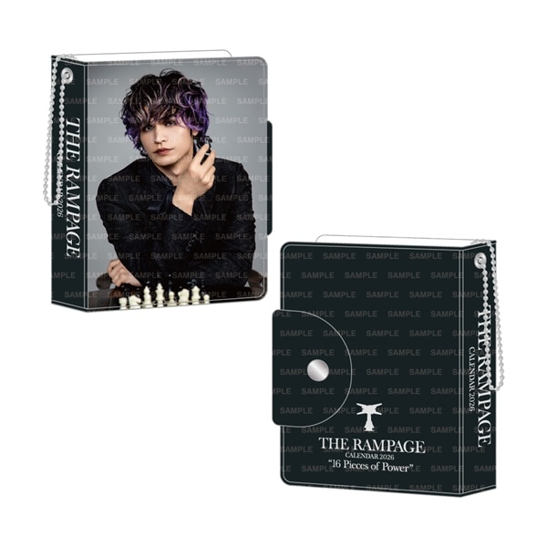 THE RAMPAGE 2026 カレンダー ミニフォトカードホルダー&フォトカードセット 詳細画像