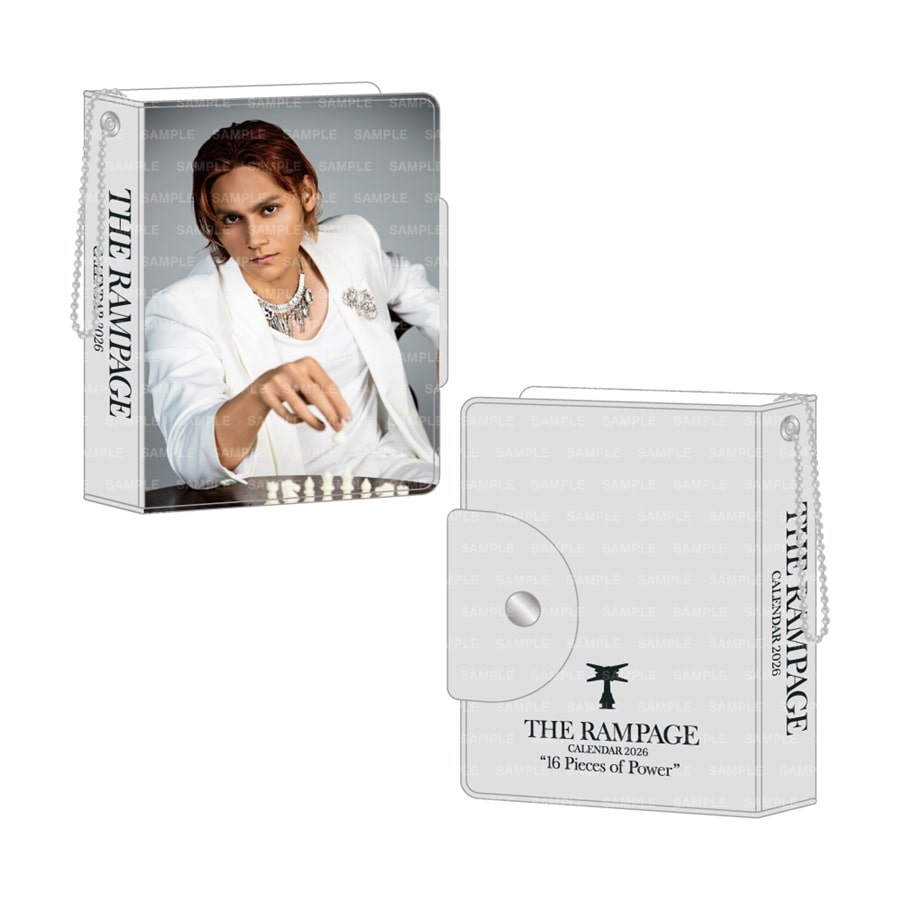 THE RAMPAGE 2026 カレンダー ミニフォトカードホルダー&フォトカードセット 詳細画像 龍 1