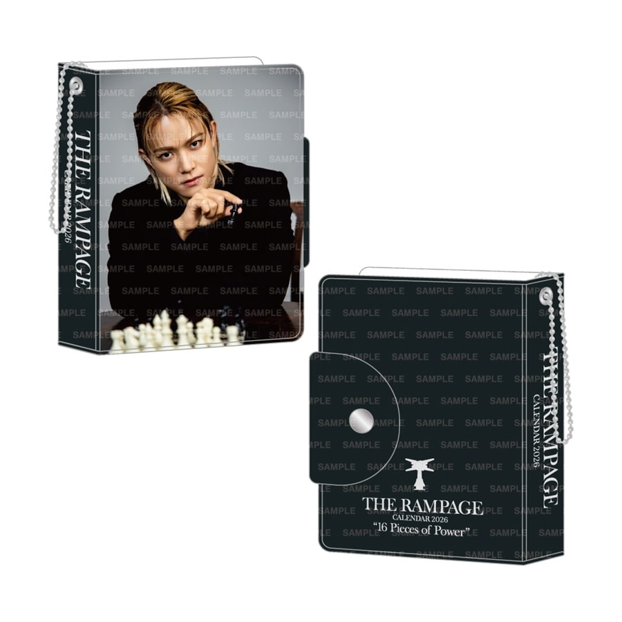 THE RAMPAGE 2026 カレンダー ミニフォトカードホルダー&フォトカードセット 詳細画像 岩谷翔吾 1