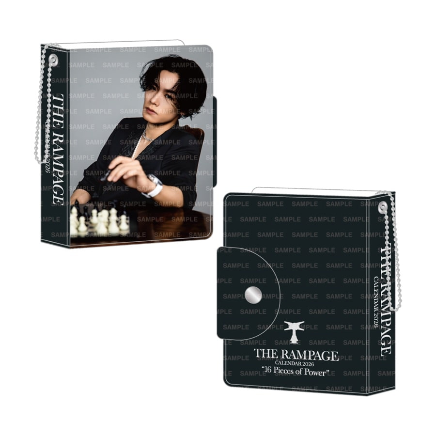 THE RAMPAGE 2026 カレンダー ミニフォトカードホルダー&フォトカードセット 詳細画像 川村壱馬 1