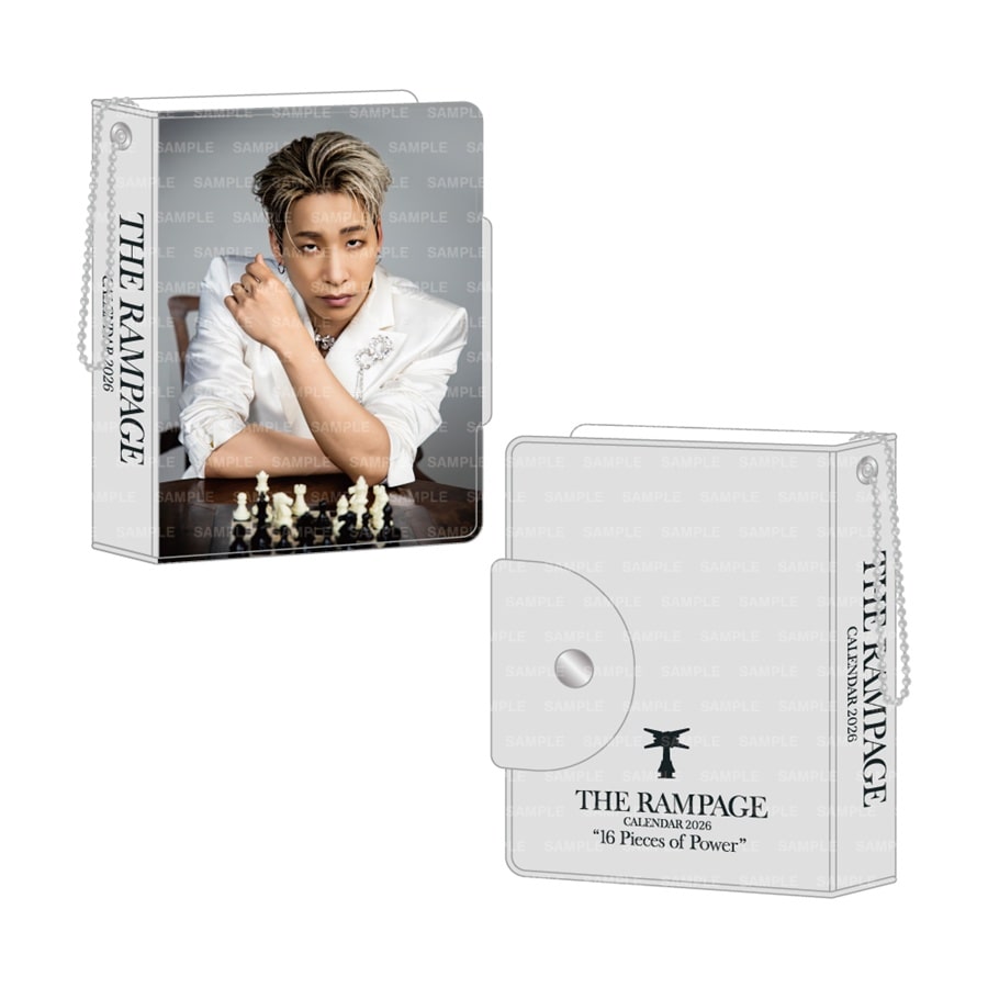 THE RAMPAGE 2026 カレンダー ミニフォトカードホルダー&フォトカードセット 詳細画像 陣 1
