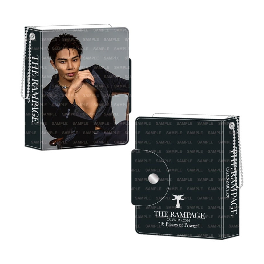 THE RAMPAGE 2026 カレンダー ミニフォトカードホルダー&フォトカードセット 詳細画像 武知海青 1