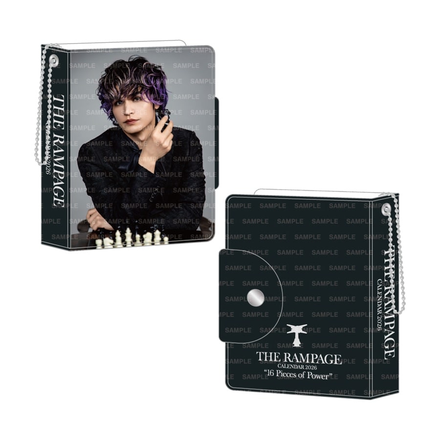 THE RAMPAGE 2026 カレンダー ミニフォトカードホルダー&フォトカードセット 詳細画像 与那嶺瑠唯 1